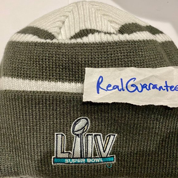 Rare Nwt Kansas City Chiefs Super Bowl LIV 54 Knit Winter Hat Beaie Cap Hat - Picture 3 of 4